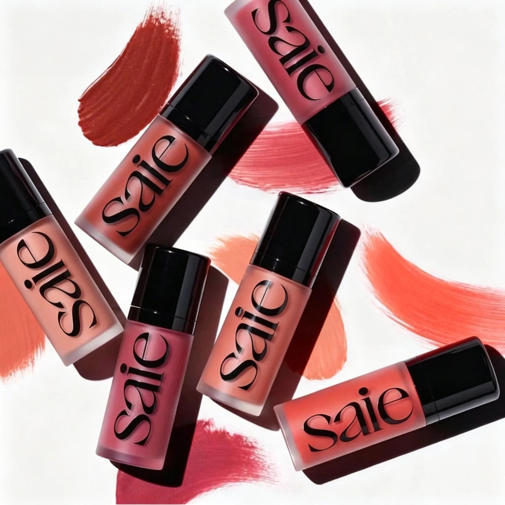Rare Beauty Makeup Highlighter - Saie Hydrating Blendable Dewy Liquid Blush