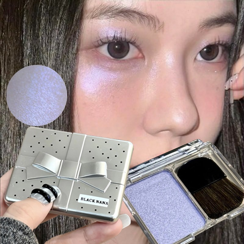 Rare Beauty Makeup Highlighter - Punk Ice Purple Eyeshadow Face Brighten