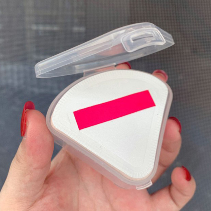 Cosmetic Sponge - 1PC Makeup Puff Box Portable Triangle
