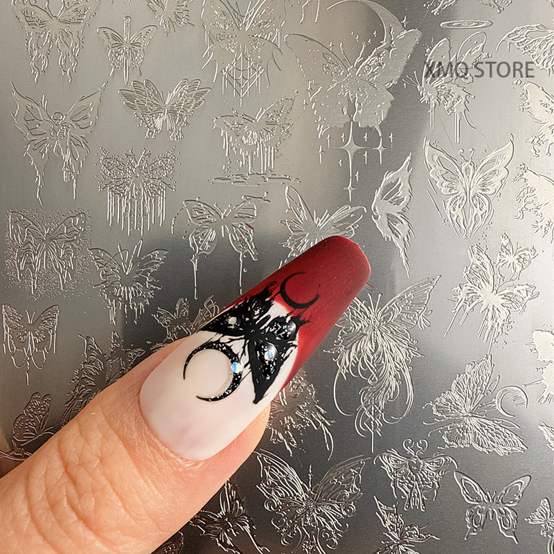 Nail Art Stamping Kit - XMQ NAIL ART STAMPING PLATES BUTTERFLY