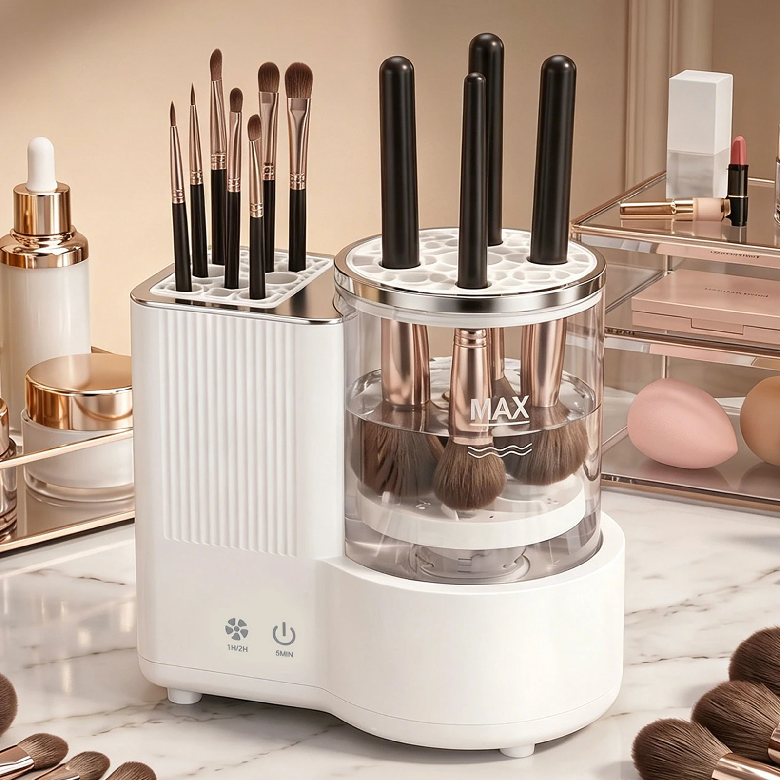 Beauty Home Makeup - 3 IN 1 Electric Makeup Brush