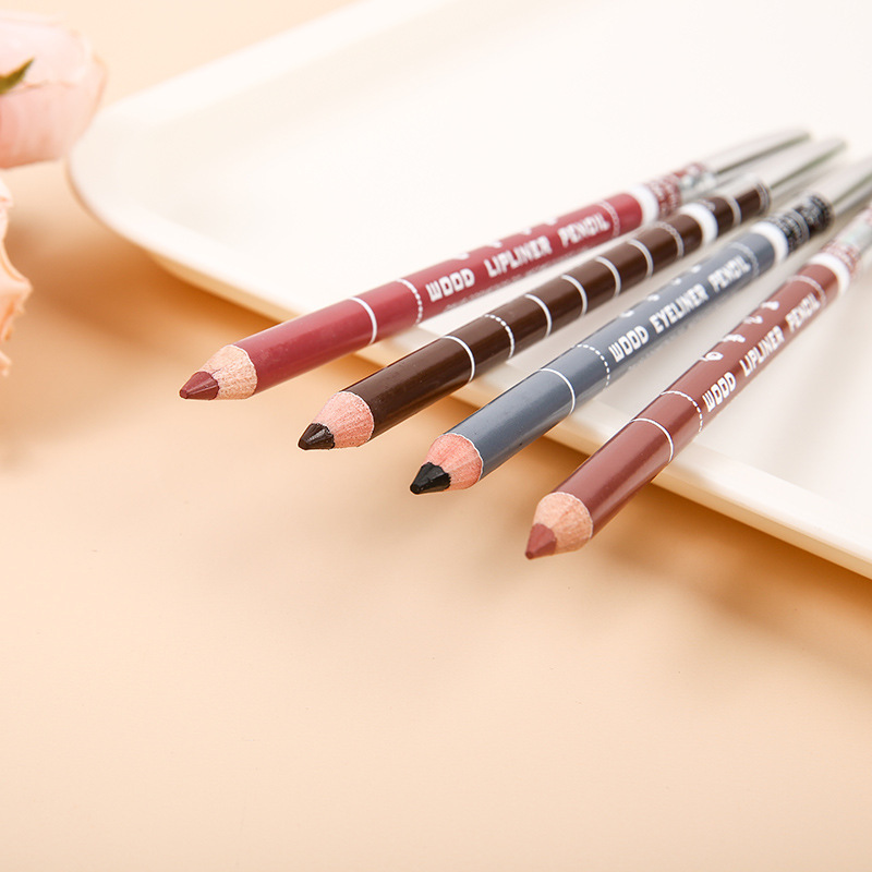 Lip Liner Pencil - 1PC Wood Professional Long Lasting Eyeliner