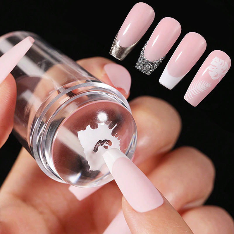 Nail Art Stamping Kit - Nail Stamping Plates Pure Clear Jelly