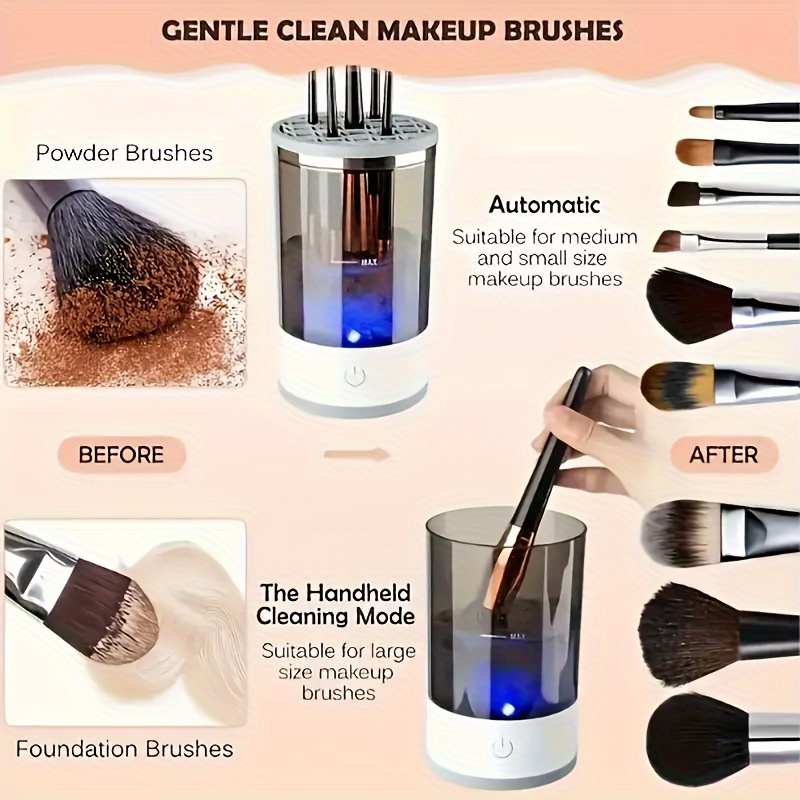 Automatic Electric Makeup Brus - Beauty Home Makeup 评论和价格