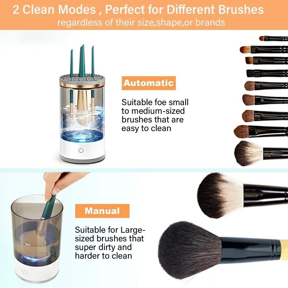 Automatic Electric Makeup Brus - Beauty Home Makeup 评论和价格