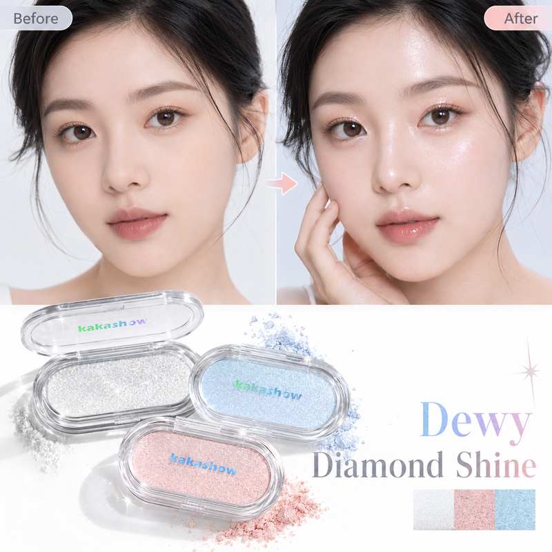 Korean Diamond Shimmer Highlig - Rare Beauty Makeup Highlighter 评论和价格