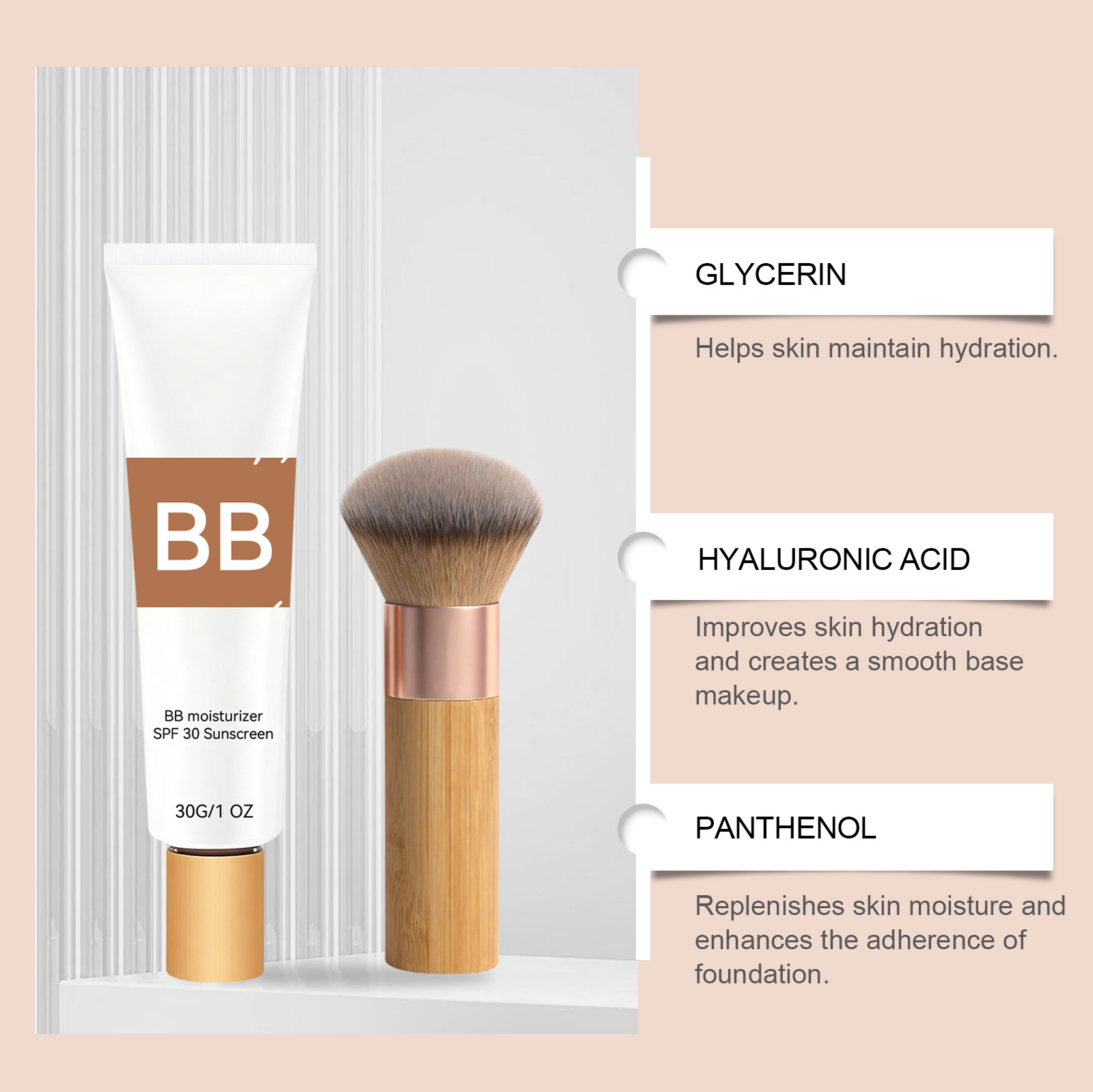 SPF 30 Tinted Moisturizer BB C - Beauty Makeup Foundation 评论和价格