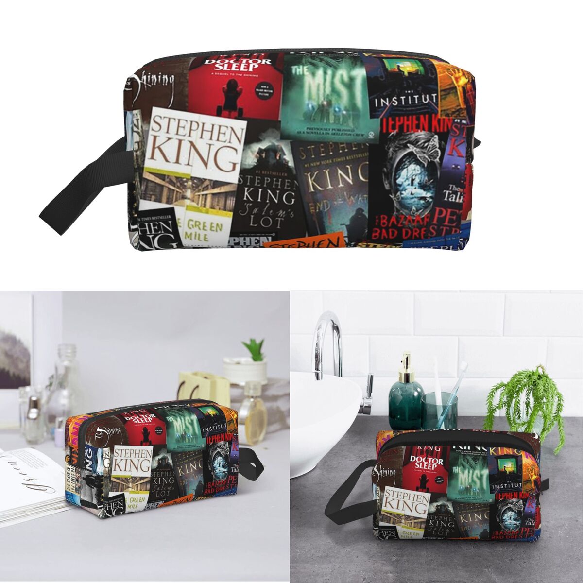 Stephen King Book Covers, Horr - Beauty Book Makeup Kit 评论和价格