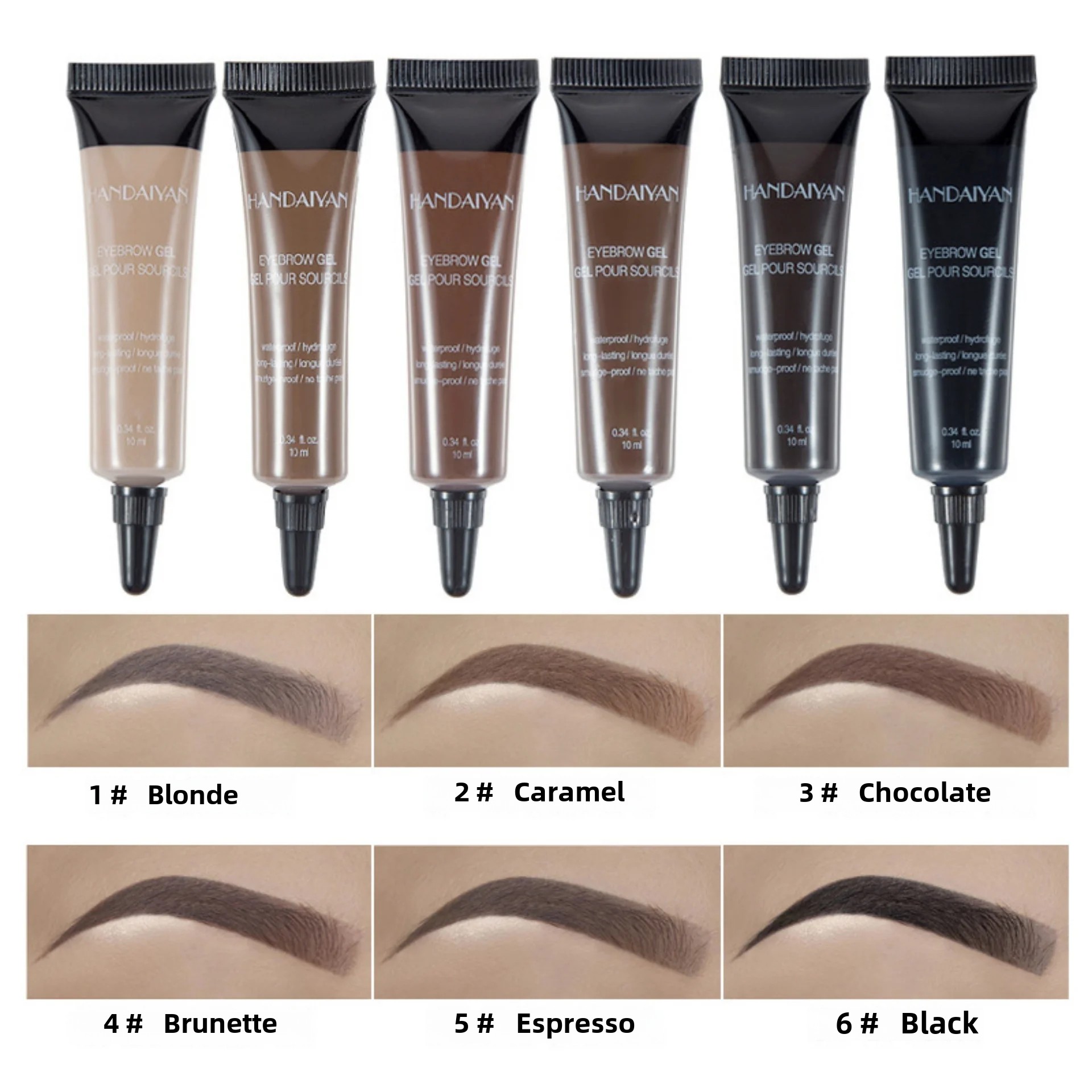 Natural Eyebrow Tint Gel Water - Bb Cream Tinted 评论和价格