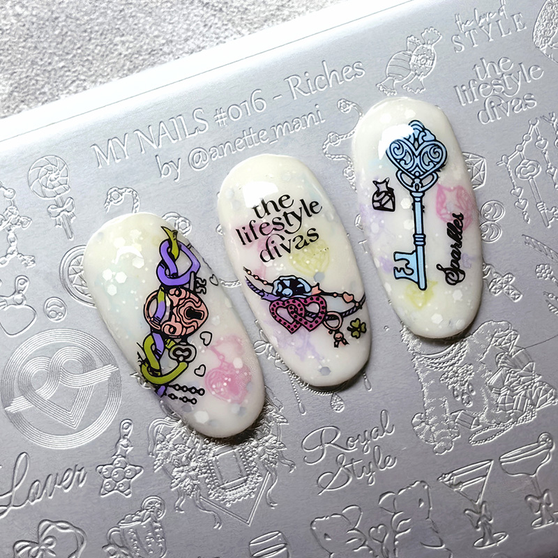 XMQ NAIL ART STAMPING PLATES S - Nail Art Stamping Kit 评论和价格