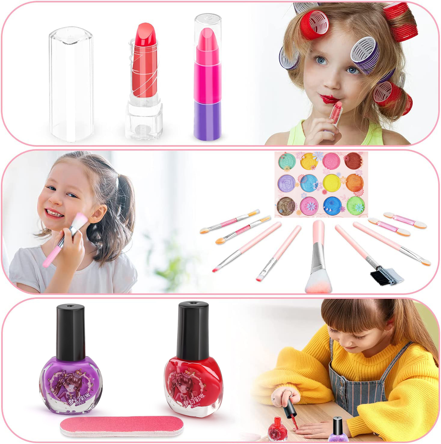 Kids Makeup Toy Kit for Girls, - Beauty Makeup Girl 评论和价格