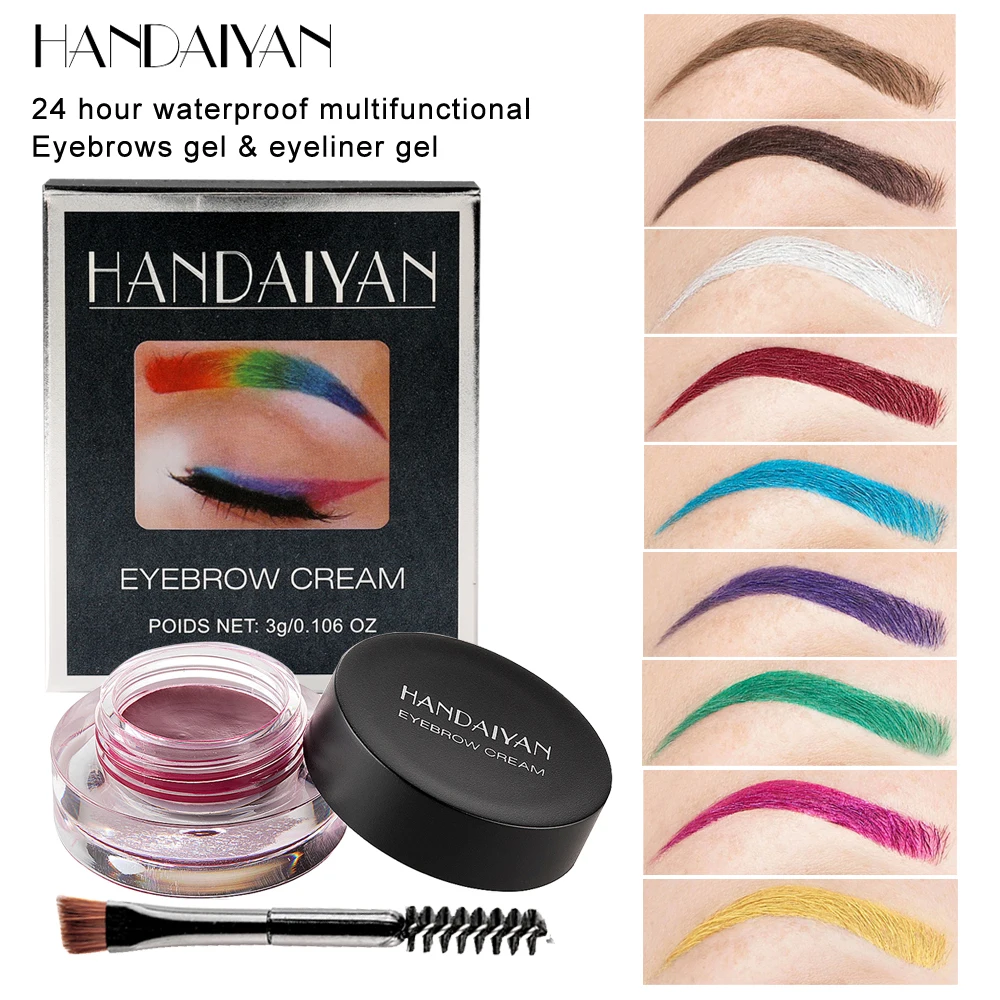 HANDAIYAN Colorful Eyebrow Cre - Bb Cream Tinted 评论和价格