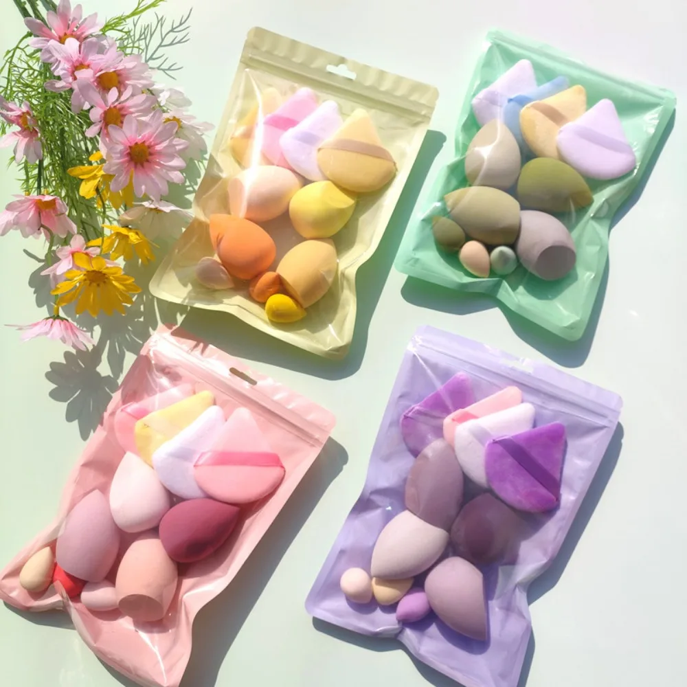 11/12Pcs Cosmetic Puff Makeup  - Beauty Makeup Desk 评论和价格