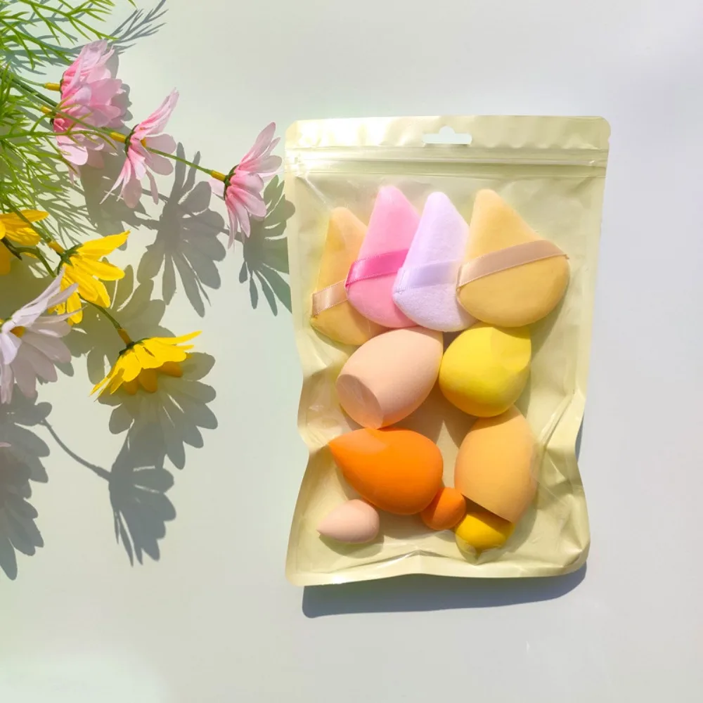 11/12Pcs Cosmetic Puff Makeup  - Beauty Makeup Desk 评论和价格