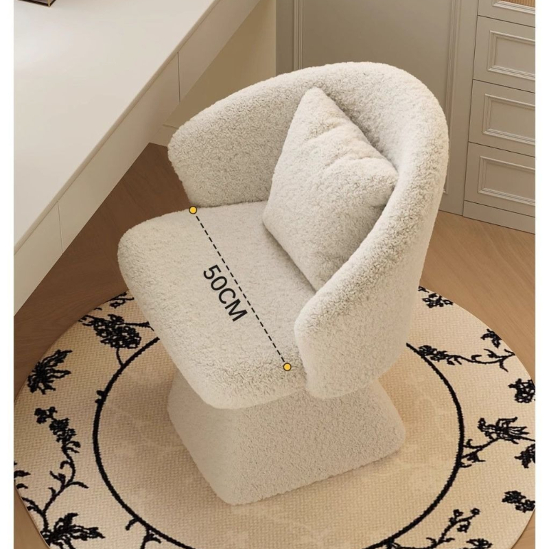 Dressing Table Chair, Rotatabl - Beauty No Makeup 评论和价格