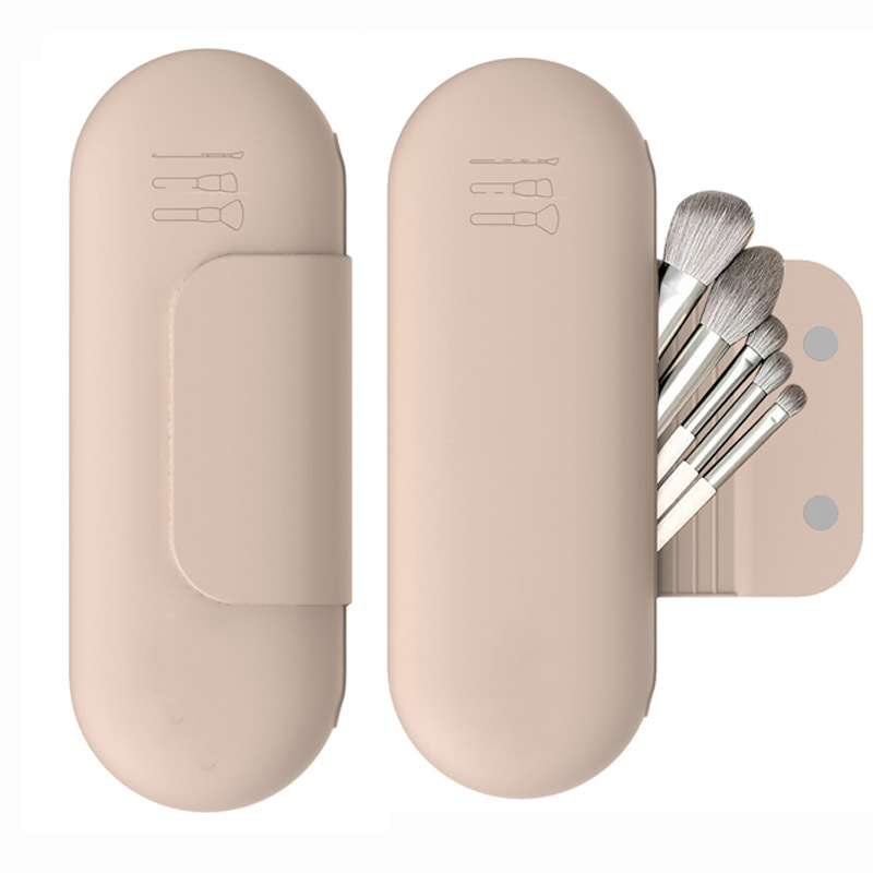 Makeup Brush Bag for Women Sil - Cosmetic Sponge 评论和价格