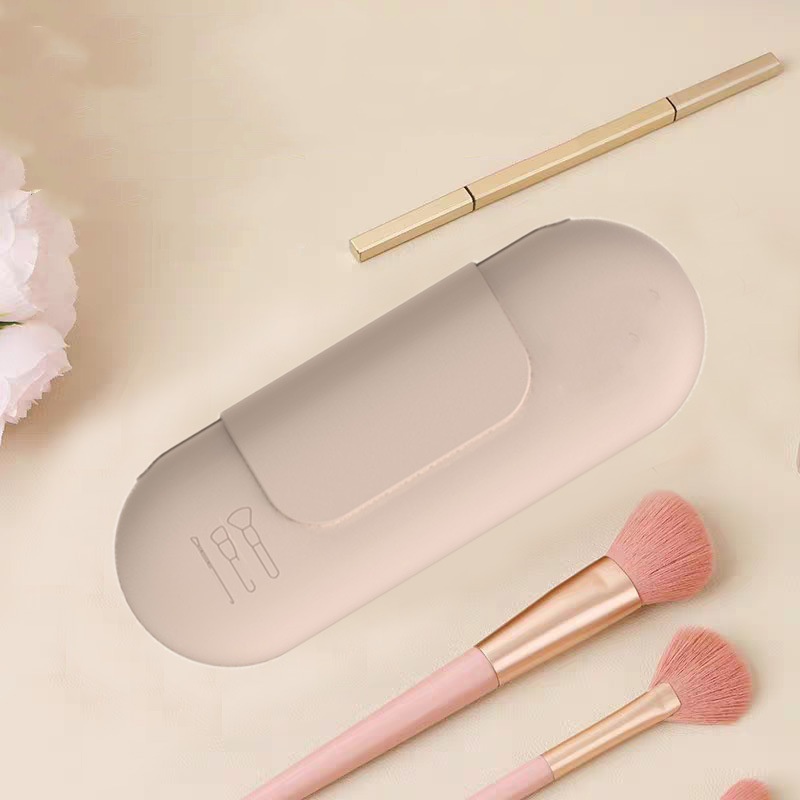 Makeup Brush Bag for Women Sil - Cosmetic Sponge 评论和价格