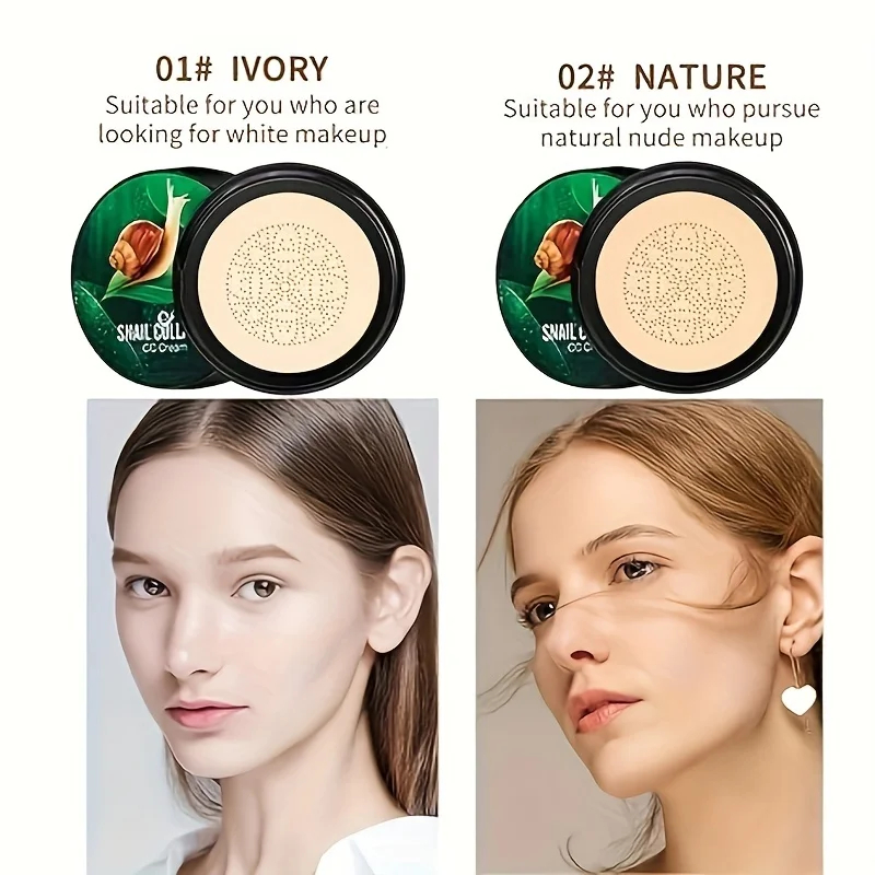 Snail Collagen CC Cream Mushro - Beauty Makeup Foundation 评论和价格