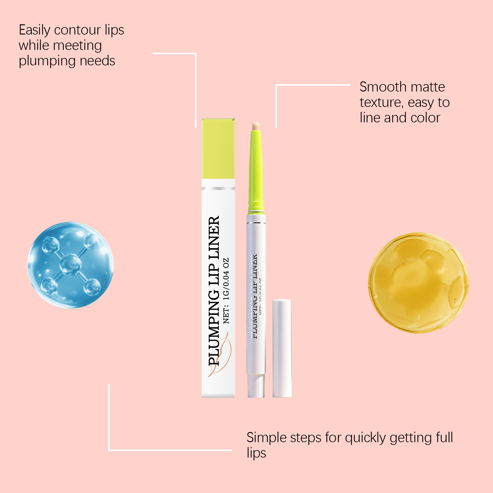 Plumping Lip Liners Pencil Fre - Lip Liner Pencil 评论和价格