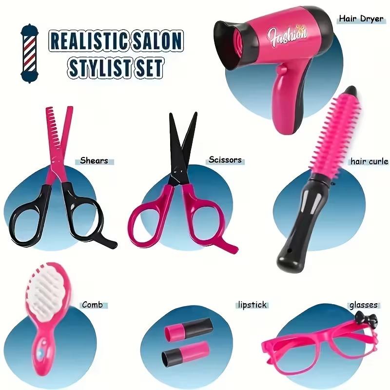 17Pcs Girls Beauty Salon Set M - Beauty Makeup Gift Sets 评论和价格