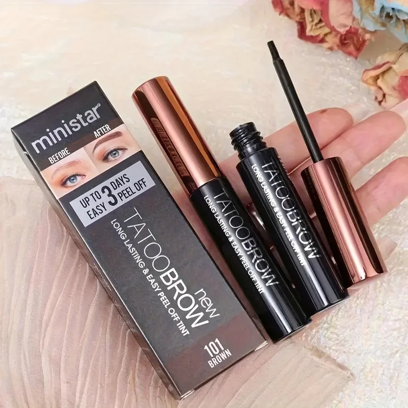 1pc Tattoo Peel Off Eyebrow Ge - Bb Cream Tinted 评论和价格