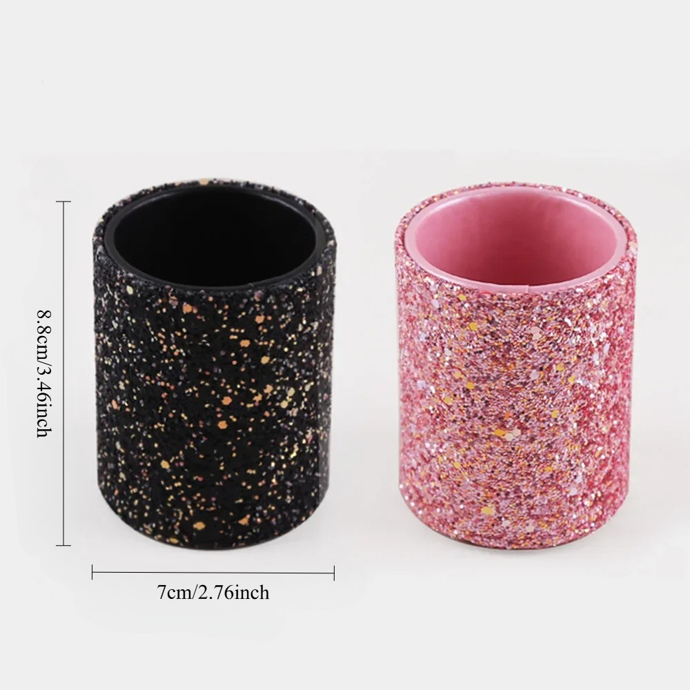 Sparkling Makeup Brush Bucket  - Lip Liner Pencil 评论和价格