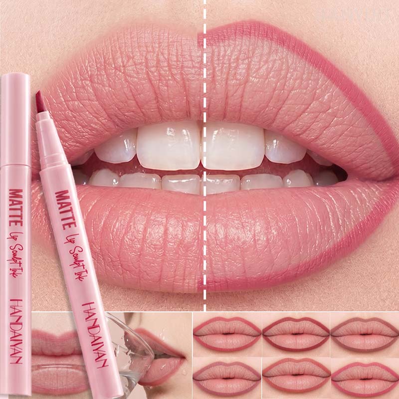6 Colors Lip Liner Pen Long-La - Lip Liner Pencil 评论和价格