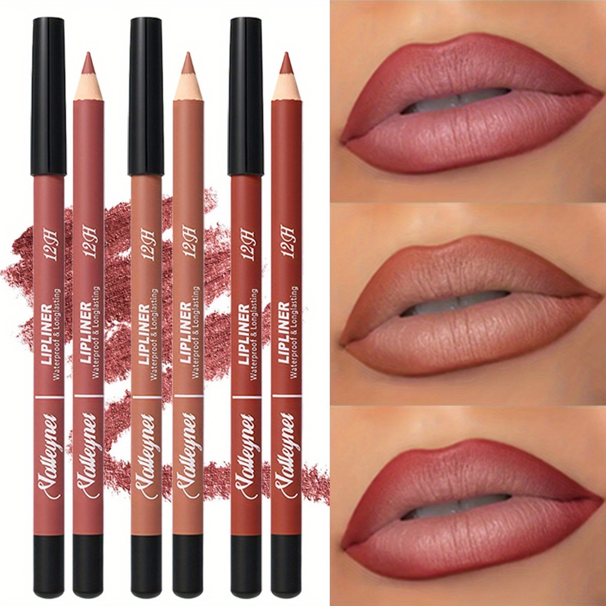 3 Colors Matte Lip Liner Penci - Lip Liner Pencil 评论和价格