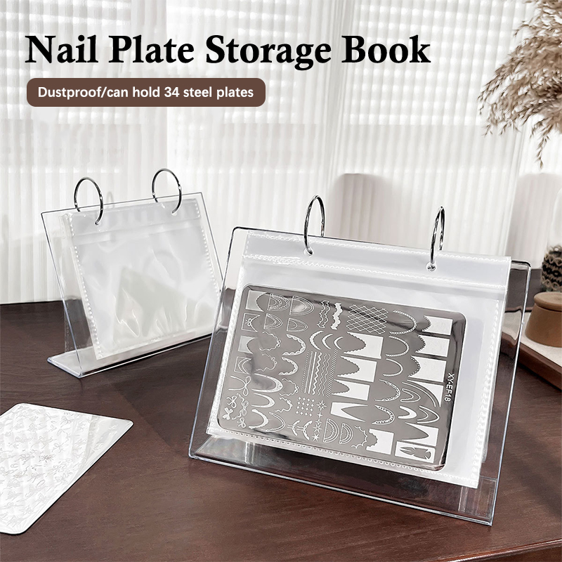 Nail Art Stamping Plate Holder - Nail Art Stamping Kit 评论和价格
