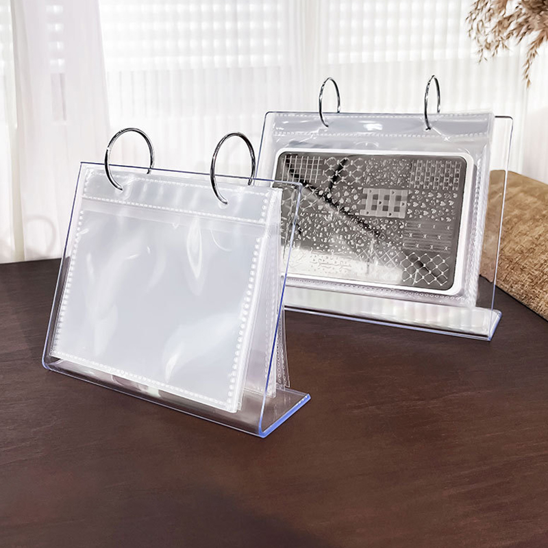 Nail Art Stamping Plate Holder - Nail Art Stamping Kit 评论和价格