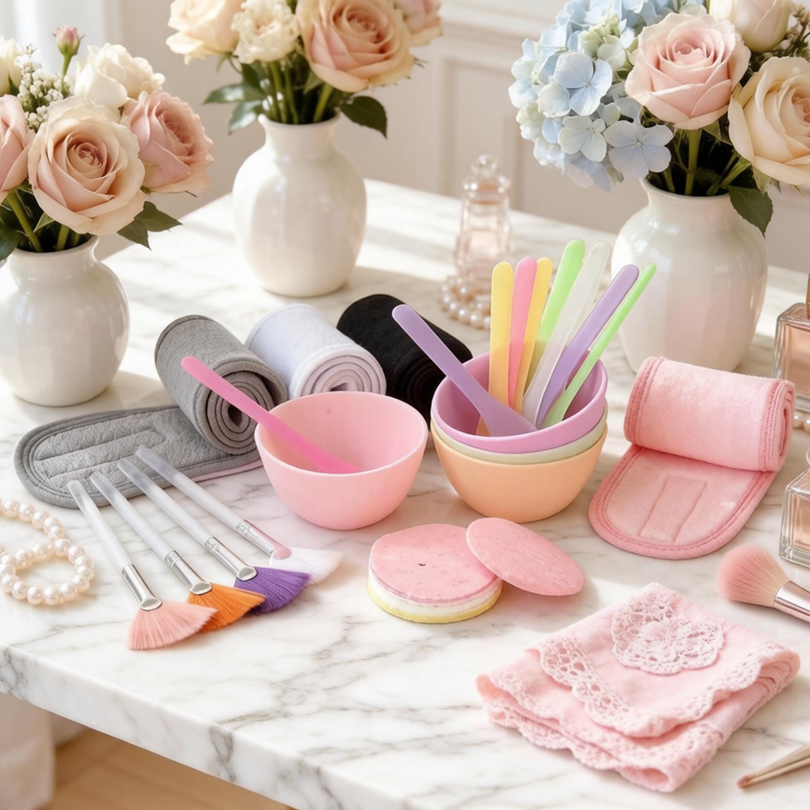 Face Cover Spatula 37 Pieces S - Beauty Home Makeup 评论和价格