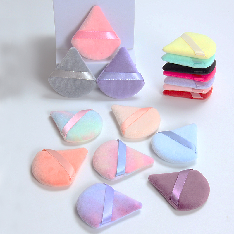 2 件 Triangle Powder Puff Face  - Beauty Makeup Desk 评论和价格