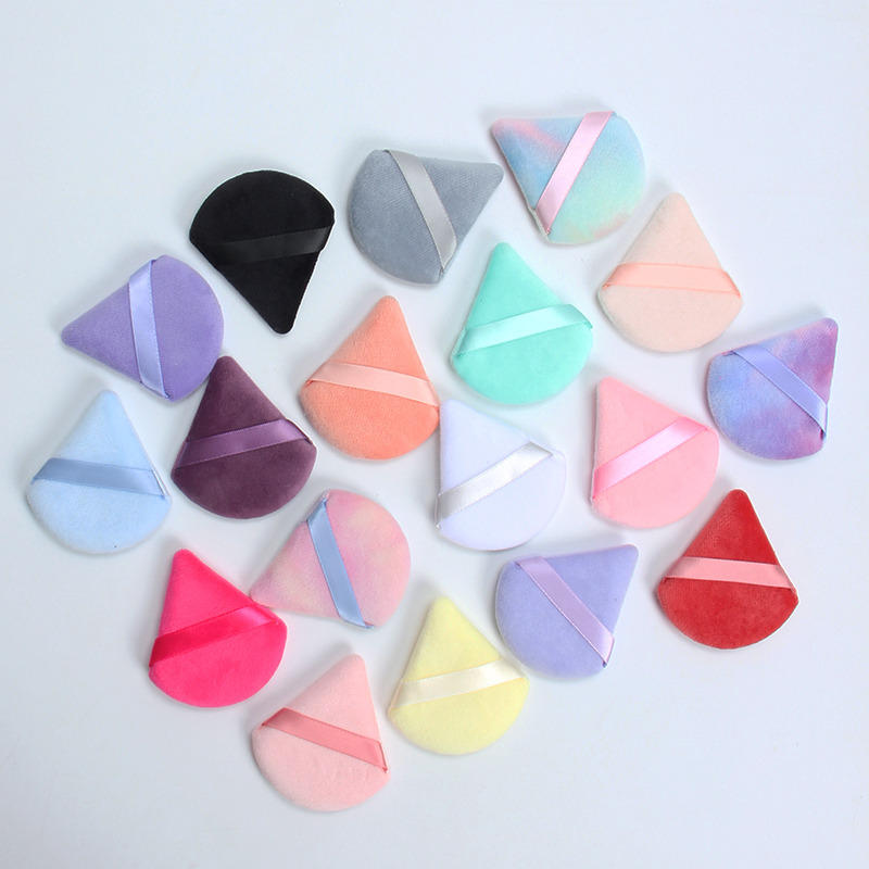 2 件 Triangle Powder Puff Face  - Beauty Makeup Desk 评论和价格