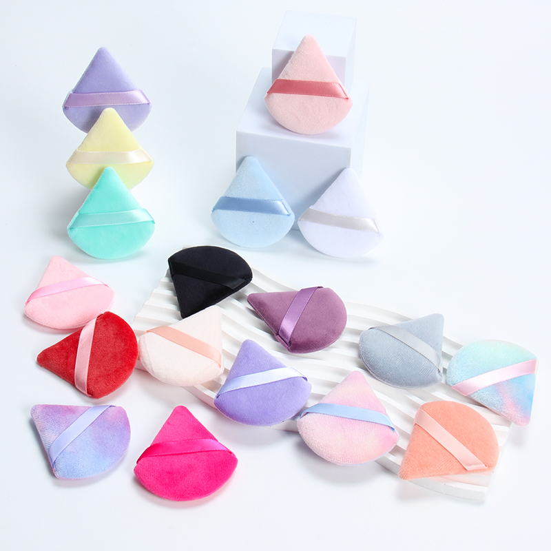 2 件 Triangle Powder Puff Face  - Beauty Makeup Desk 评论和价格