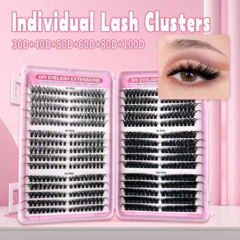 Individual Lashes 570pcs 30D 4 - Beauty Book Makeup Kit 评论和价格