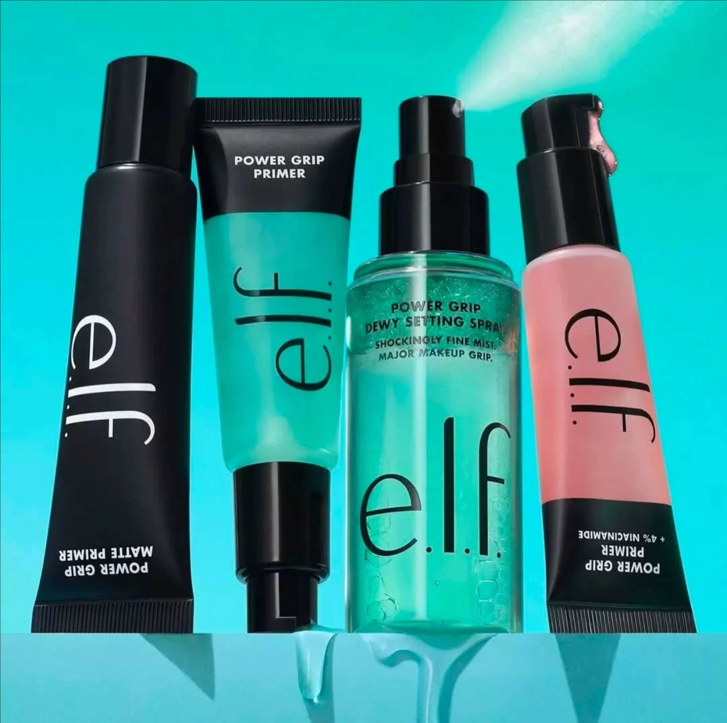 Elf Makeup Power Grip Dewy Set - Beauty Makeup Foundation 评论和价格