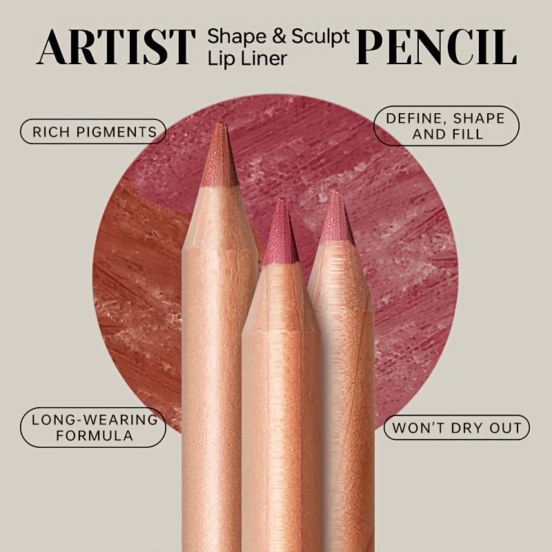 Matte Lip Liner Pencil Nude, L - Lip Liner Pencil 评论和价格