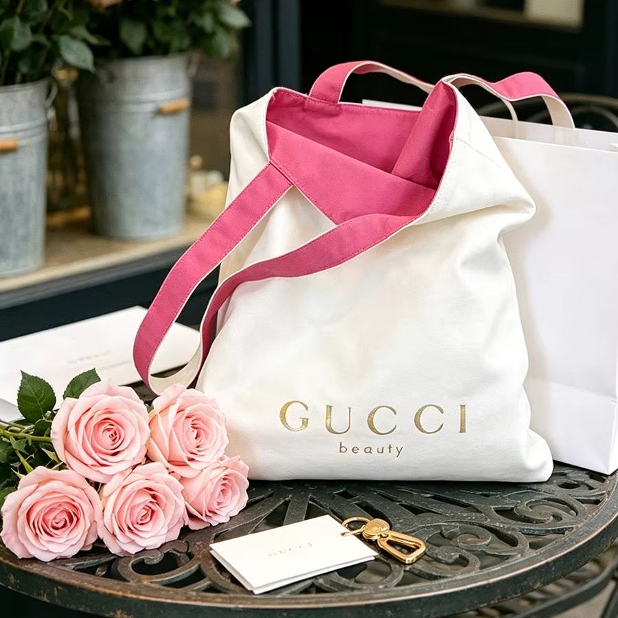 GUCCIs bag Women Canvas Tote B - Cosmetic Sponge 评论和价格
