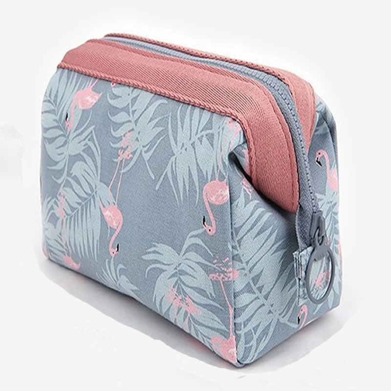 Women Travel Animal Flamingo M - Makeup Beauty Necessaire 评论和价格